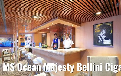 MS Ocean Majesty Bellini Cigar Lounge Mai 2017