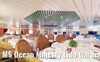 MS Ocean Majesty Lido Garden May 2017