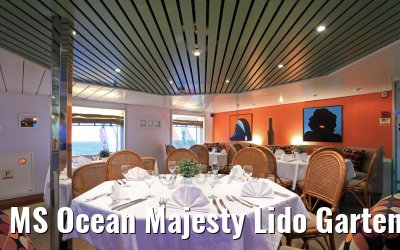 MS Ocean Majesty Lido Garten Innenbereich 06.05.2017