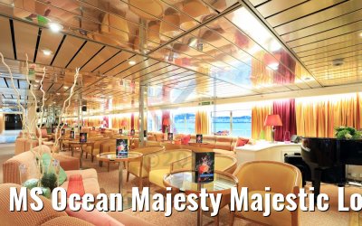 MS Ocean Majesty Majestic Lounge Mai 2017