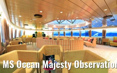 MS Ocean Majesty Observation Lounge Mai 2017