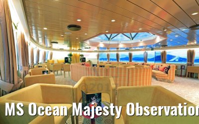 MS Ocean Majesty Observation Lounge Mai 2017