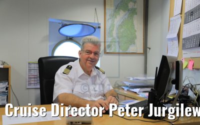 Cruise Director Peter Jurgilewitsch Ocean Majesty Office