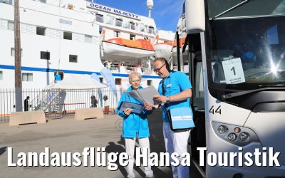 Landausflüge Hansa Touristik Team