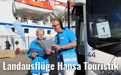 Landausflüge Hansa Touristik Team