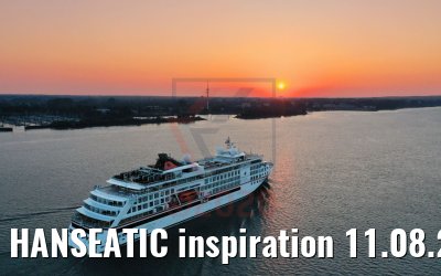 HANSEATIC inspiration 11.08.2020 Wedel