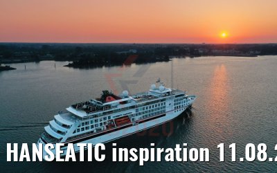 HANSEATIC inspiration 11.08.2020 Wedel