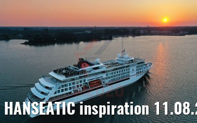 HANSEATIC inspiration 11.08.2020 Wedel