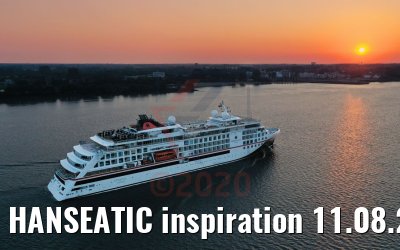 HANSEATIC inspiration 11.08.2020 Wedel