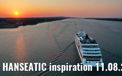 HANSEATIC inspiration 11.08.2020 Wedel
