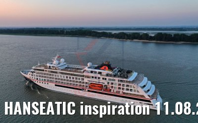 HANSEATIC inspiration 11.08.2020 Wedel