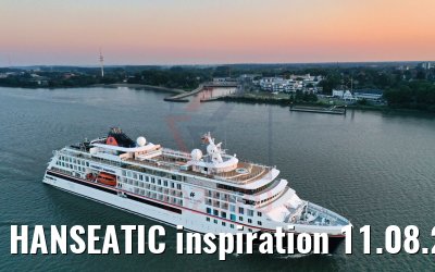 HANSEATIC inspiration 11.08.2020 Wedel