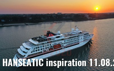 HANSEATIC inspiration 11.08.2020 Wedel