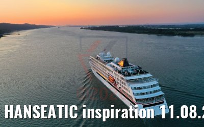 HANSEATIC inspiration 11.08.2020 Wedel