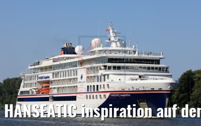HANSEATIC inspiration auf dem NOK 13.08.2020