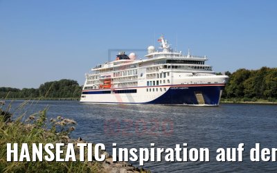 HANSEATIC inspiration auf dem NOK 13.08.2020