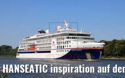 HANSEATIC inspiration auf dem NOK 13.08.2020