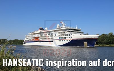 HANSEATIC inspiration auf dem NOK 13.08.2020