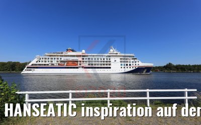 HANSEATIC inspiration auf dem NOK 13.08.2020