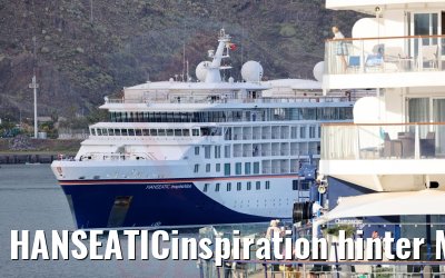HANSEATICinspiration hinter Mein Schiff 4 Santa Cruz de Tenerife 15.03.2022