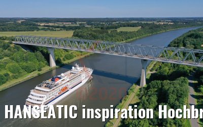 HANSEATIC inspiration Hochbrücke Grünental 13.08.2020