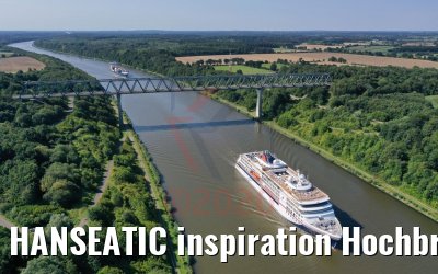 HANSEATIC inspiration Hochbrücke Grünental 13.08.2020