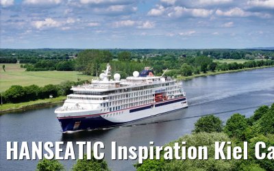 HANSEATIC Inspiration Kiel Canal transit 27.05.2024