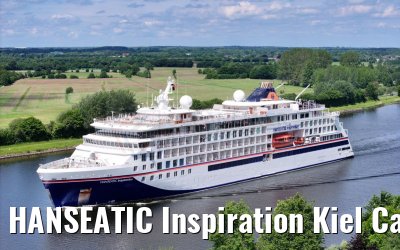 HANSEATIC Inspiration Kiel Canal transit 27.05.2024