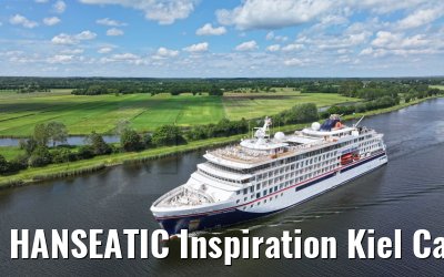 HANSEATIC Inspiration Kiel Canal transit 27.05.2024