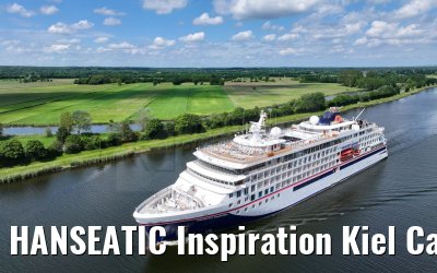 HANSEATIC Inspiration Kiel Canal transit 27.05.2024