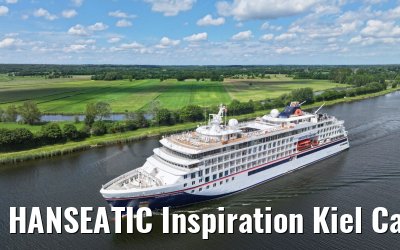 HANSEATIC Inspiration Kiel Canal transit 27.05.2024