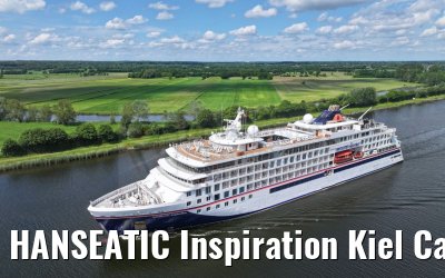 HANSEATIC Inspiration Kiel Canal transit 27.05.2024
