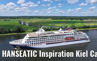 HANSEATIC Inspiration Kiel Canal transit 27.05.2024
