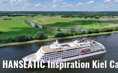 HANSEATIC Inspiration Kiel Canal transit 27.05.2024
