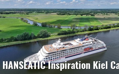 HANSEATIC Inspiration Kiel Canal transit 27.05.2024