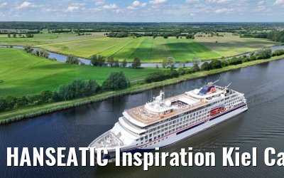 HANSEATIC Inspiration Kiel Canal transit 27.05.2024