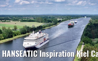 HANSEATIC Inspiration Kiel Canal transit 27.05.2024