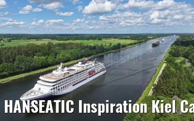 HANSEATIC Inspiration Kiel Canal transit 27.05.2024