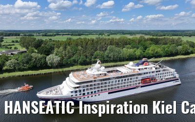 HANSEATIC Inspiration Kiel Canal transit 27.05.2024