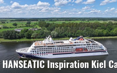HANSEATIC Inspiration Kiel Canal transit 27.05.2024