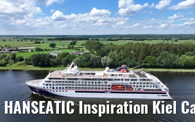 HANSEATIC Inspiration Kiel Canal transit 27.05.2024