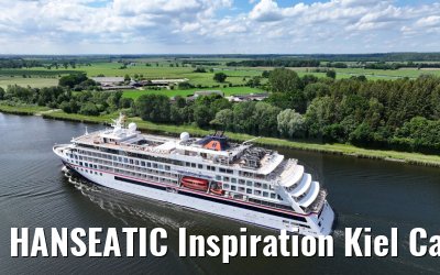 HANSEATIC Inspiration Kiel Canal transit 27.05.2024