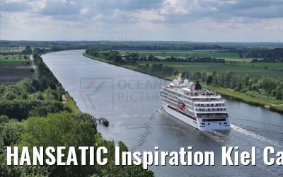 HANSEATIC Inspiration Kiel Canal transit 27.05.2024