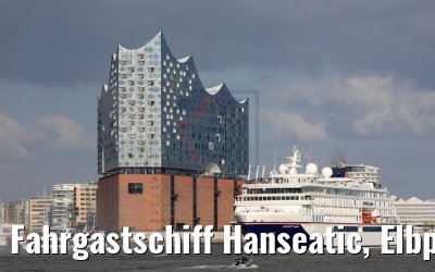 Fahrgastschiff Hanseatic, Elbphilharmonie und Hanseatic nature 05.05.2019
