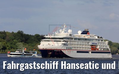 Fahrgastschiff Hanseatic und Hanseatic nature 05.05.2019