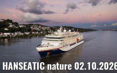 HANSEATIC nature 02.10.2026 Blankenese