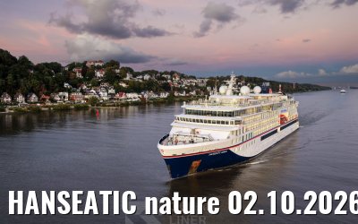 HANSEATIC nature 02.10.2026 Blankenese