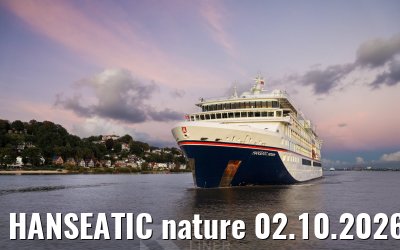 HANSEATIC nature 02.10.2026 Blankenese