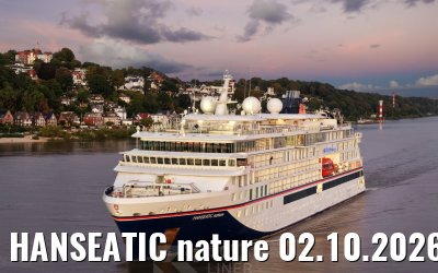 HANSEATIC nature 02.10.2026 Blankenese