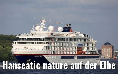Hanseatic nature auf der Elbe bei Hamburg 05.05.2019